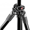 Manfrotto 290 DUAL Kit, Alu 3 sec. tripod w/ 90°column and 3W head MK290DUA3-3W